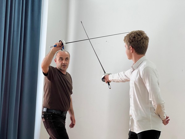 Мастер-класс по актерскому мастерству и фехтованию