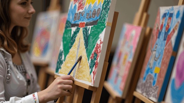 Республиканский мастер-класс по живописи для педагогов «Палитра цвета»