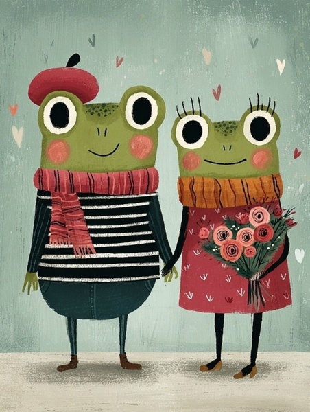 30.03 в 16.00 Мастер-класс для детей "Лягушата", акрил.