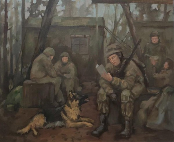 Стоит на страже Родины солдат (Военный комиссариат)