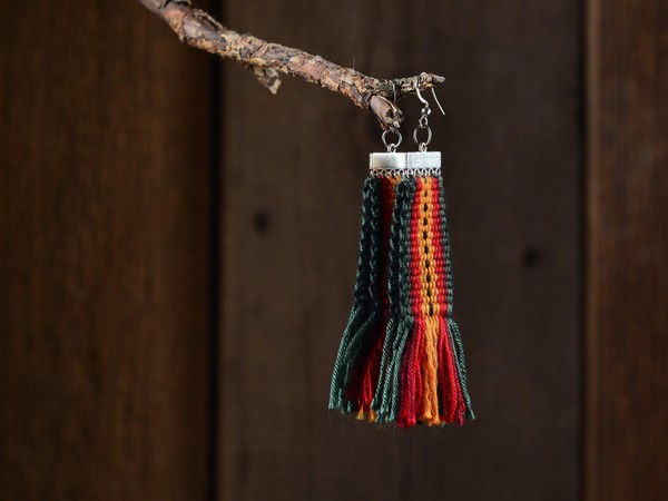 Мастер-класс «Тканые серьги»