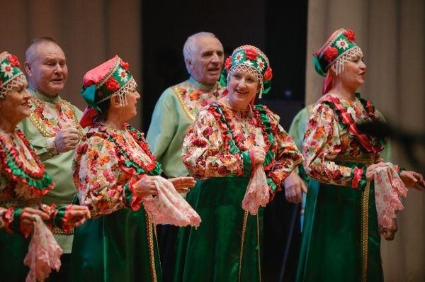 Занятие по народным танцам