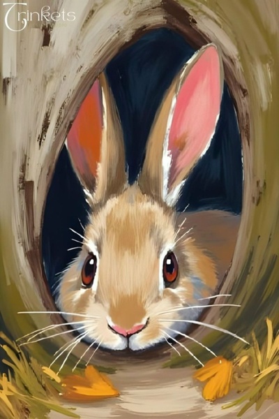 31.03 в 16.00 Мастер-класс для детей "Заяц", акрил.