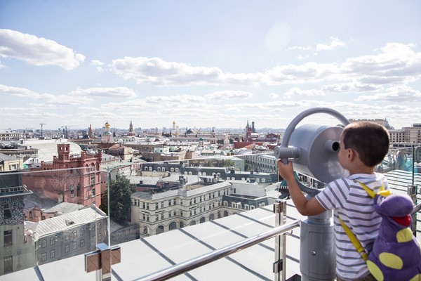 Посещение смотровой площадки ЦДМ и Музей детства