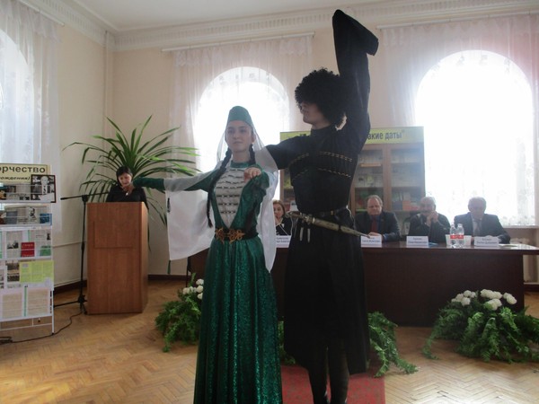 Информационная выставка «В вихре танца» к 100-летию М. А. Джегутанова