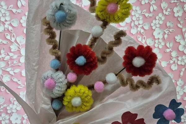 Мастер-класс «Букет для мамы»