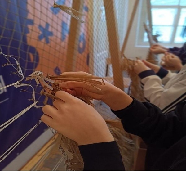 Мастер–класс «Плетение маскировочной сети»