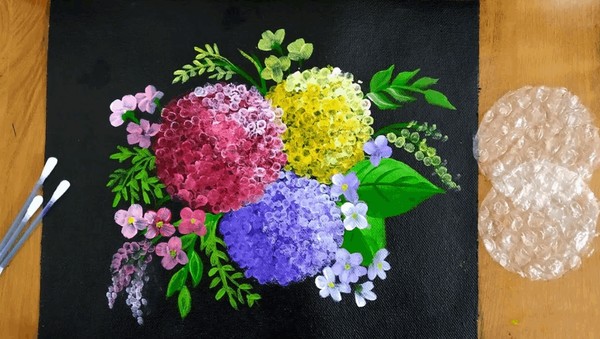 Мастер-класс «Гортензия. Панно»