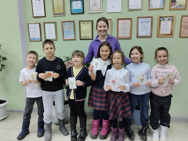 Мастер-класс «Открытка для мамы»