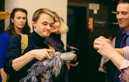 Закулисье театра кукол