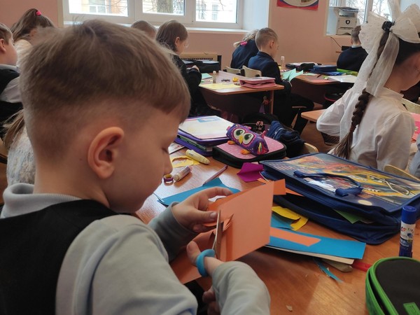 Мастер-класс «Открытка маме»