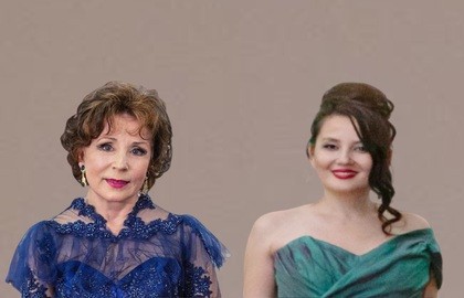 Силуэты прекрасных дам