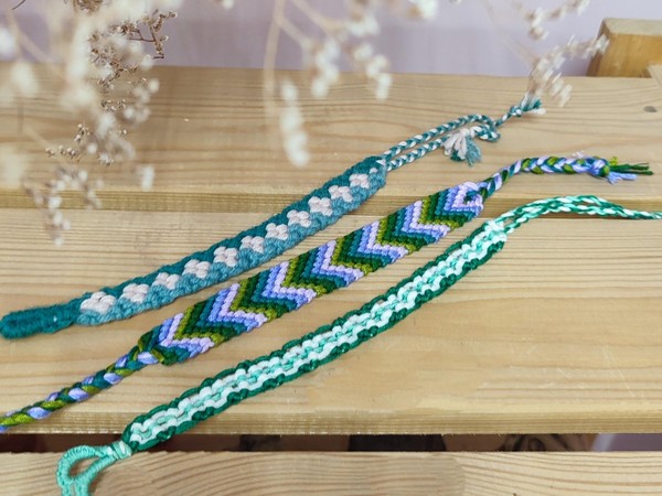 Мастер-класс по микро макраме Браслет «Дыхание весны»