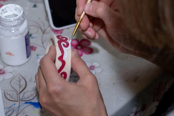 Мастер-класс «Расписной браслет»