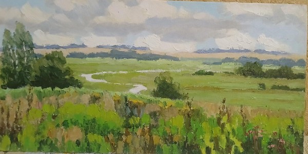 Открытие выставки Виктории Визер «В поэзию природы я вхожу с любовью»