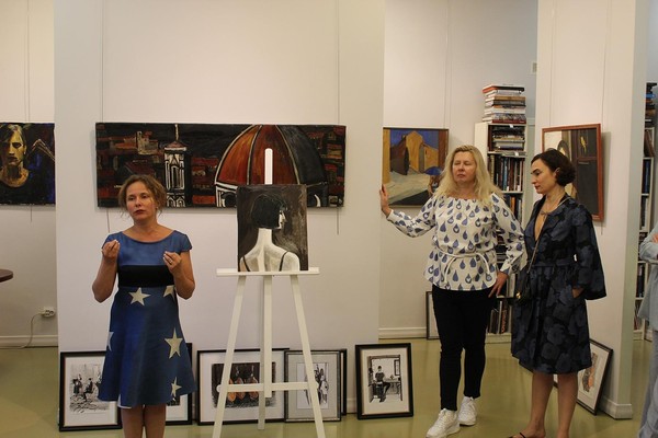 Открытие выставки Марии Суворовой (Москва)