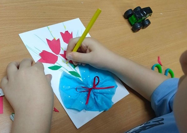 Мастер-класс «Цветочки в ладошках»