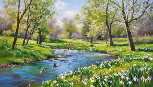 Выставка Фантазии весны