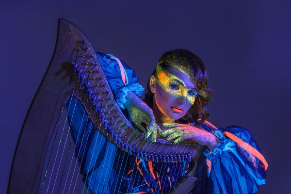 Арфа в темноте. Концерт под звёздами