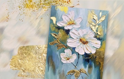 Мастер-класс по живописи «Цветы»