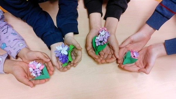 Мастер-класс «Цветок весны»