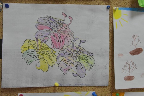 Выставка рисунков «Весеннее вдохновение»