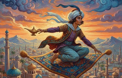 Волшебная лампа Аладдина