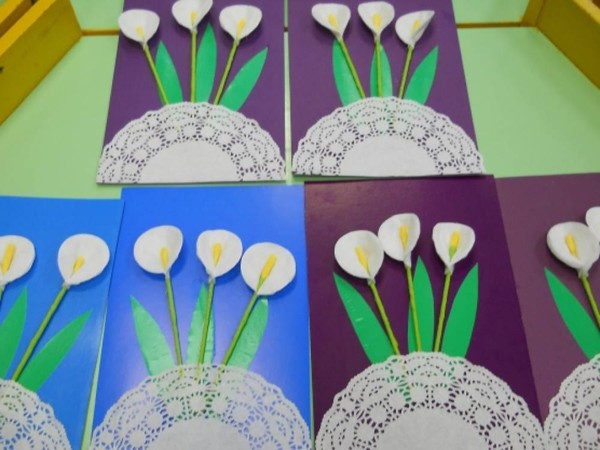 Мастер-класс «Весенняя открытка»