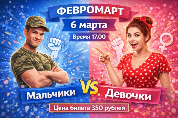 Развлекательная программа «Февромарт»