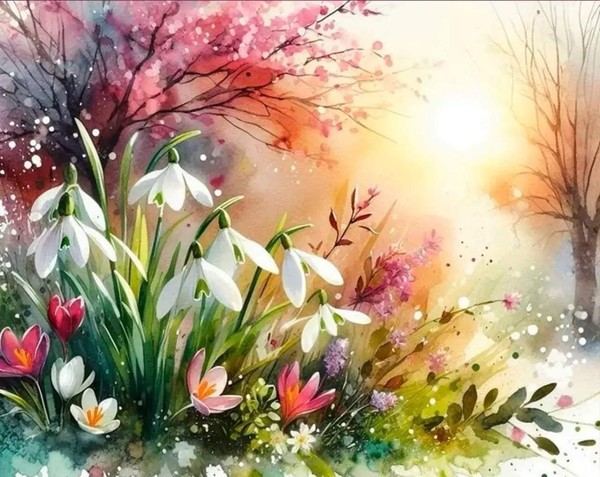 Выставка картин «Весенний праздник»