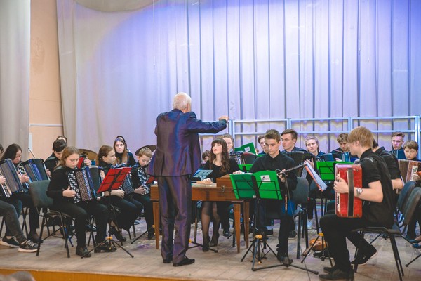 Отчетный концерт отдела «Народные инструменты»