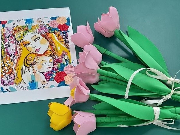 Литературно–творческое занятие «Единственной маме на свете»