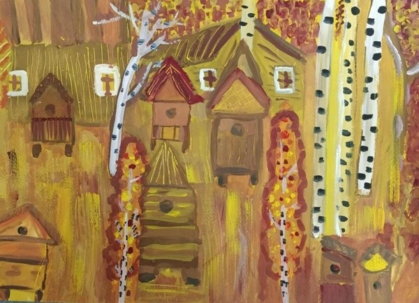 виртуальной выставке «Пейзажи времен года»