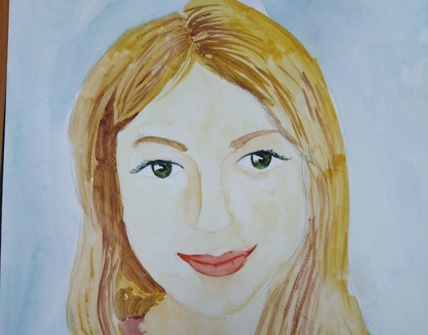 выставка портретов, выполненная учащимися 0 «З»