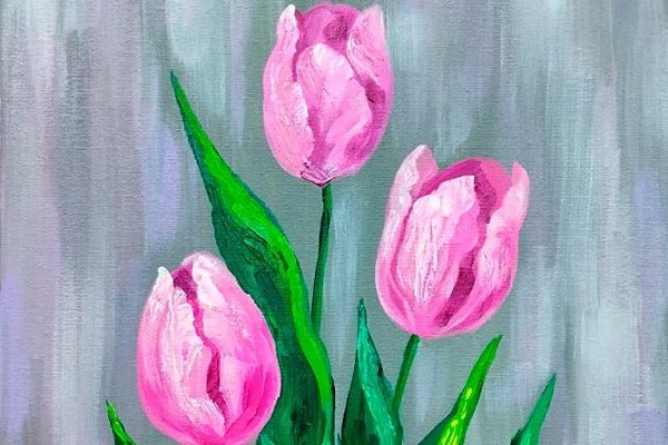 Мастер-класс «Весенние тюльпаны»