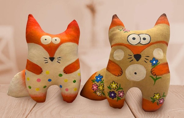 Мастер-класс «Кофейные лисички»