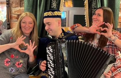 Татарские посиделки с баянистом