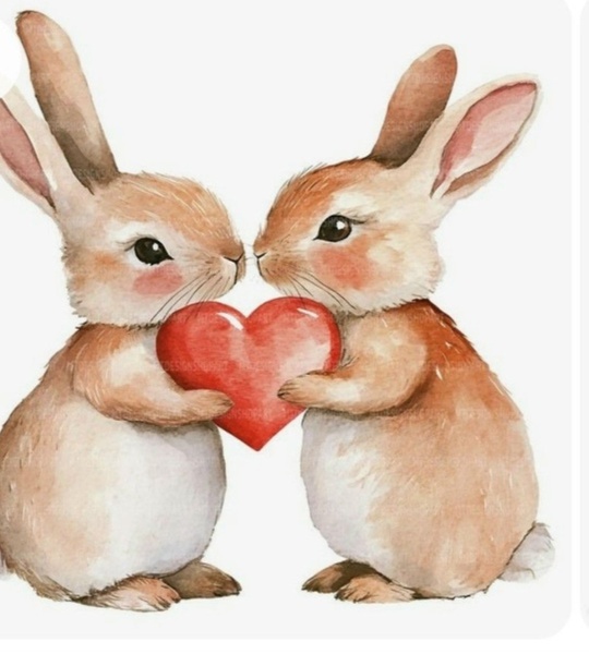 7.03 в 14.00 Мастер-класс для детей 7+ "Зайчата", акварель.