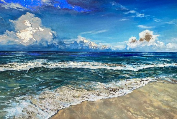 Выставка Екатерины Поповой:«Власть стихий: диалог воды и огня»