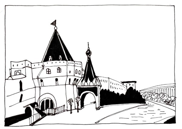 Экскурсия «Москва на кончике карандаша: скетчи по выставке «Зарисовки забытой Москвы»