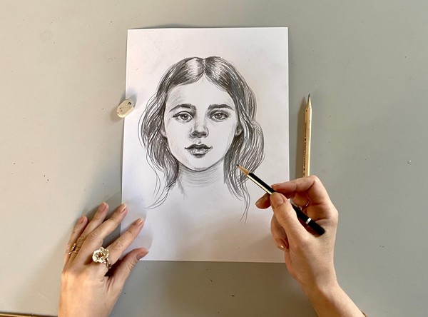 Рисуем портрет: приёмы и тонкости графитного портрета