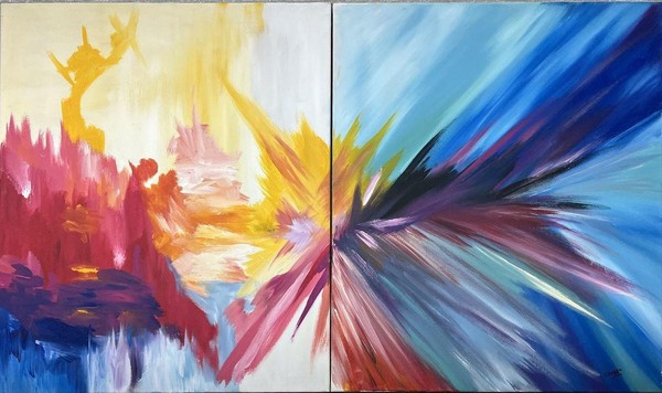 Мастер-класс «Диптих: Два полотна-одна история»