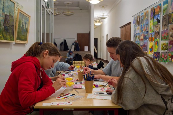 Мастер-класс «Мезенская роспись»