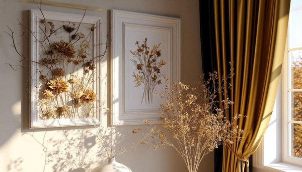 Творческая гостиная «Лес-art» Панно «Сухоцветы»