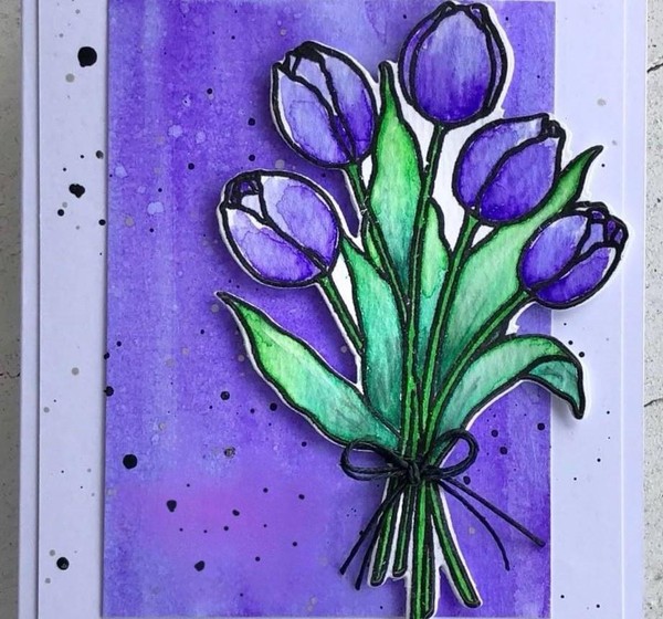 Мастер-класс «Открытка для мамы»