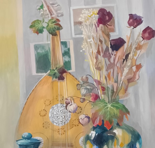 Выставка детского рисунка «Мамин праздник весны»