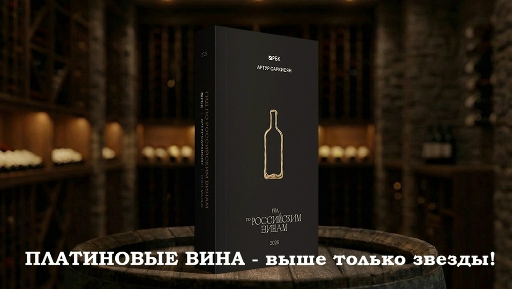 Дегустация «платиновых» вин из Гида Артура Саркисяна & РБК (2026)