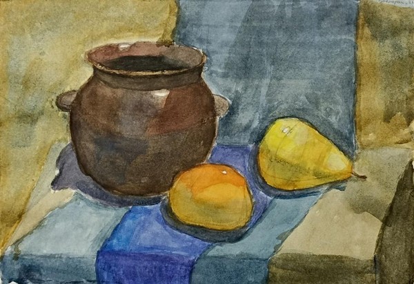 Виртуальная выставка «Акварель»