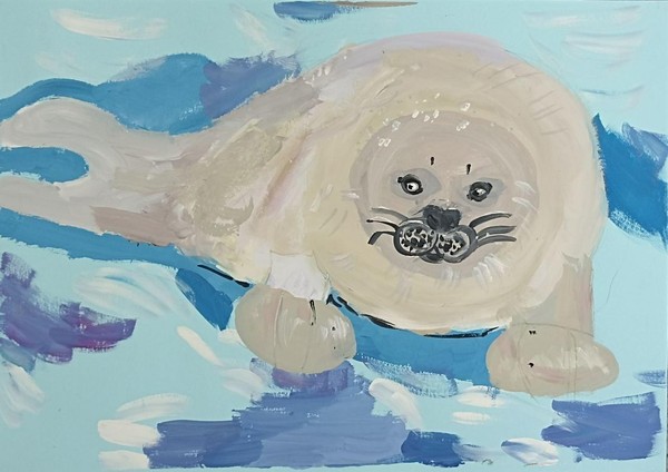 Виртуальная выставка работ «Животные зимой»