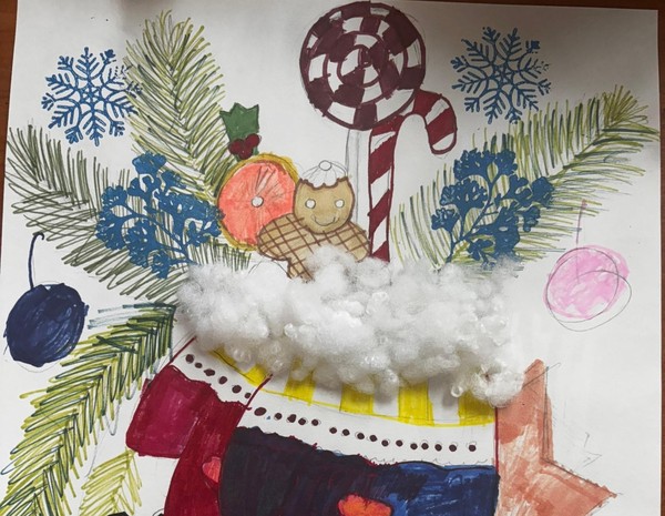 Выставка работ «Варежки»